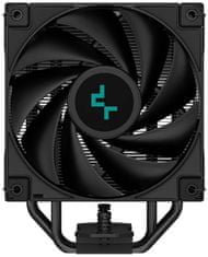 DEEPCOOL chladič AK400 Zero Dark Plus / 2x 120mm fan / 4x heatpipes / PWM / pre Intel aj AMD / komplet čierny