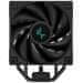 DEEPCOOL chladič AK400 Zero Dark Plus / 2x 120mm fan / 4x heatpipes / PWM / pre Intel aj AMD / komplet čierny