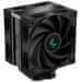 DEEPCOOL chladič AK400 Zero Dark Plus / 2x 120mm fan / 4x heatpipes / PWM / pre Intel aj AMD / komplet čierny