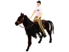 Mamido Figúrka jazdca s hnedým koňom