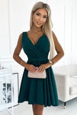 Numoco Dámske šaty 478-3 MAYA + Nadkolienky Gatta Calzino Strech, zelená, M