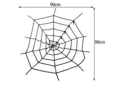 Verk  Umelá pavučina Halloween 90 x 90 cm čierna