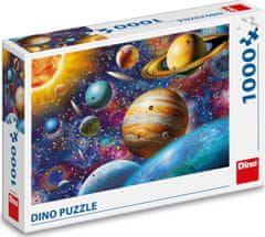 DINO Puzzle Planéty Slnečnej sústavy 1000 dielikov