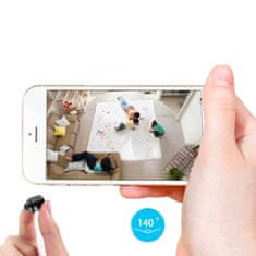 Netscroll Mini WiFi bezpečnostná kamera, RemoteCam