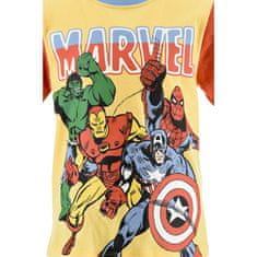 Sun City Dětské pyžamo Avengers Marvel bavlna žluté Velikost: 104 (4 roky)