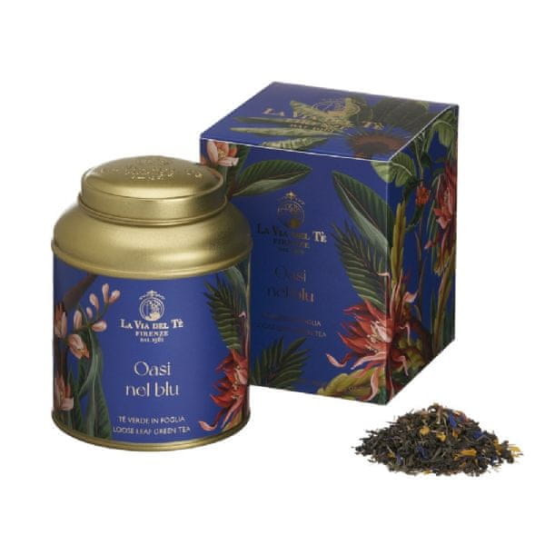 La Via del Té , Oasi nel blu, čaj zelený blend sypaný 100g