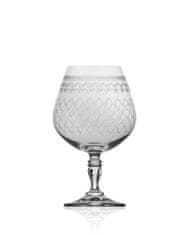 Crystalex Bohemia Crystal poháre na brandy a koňak Victoria 380ml (set po 6ks)