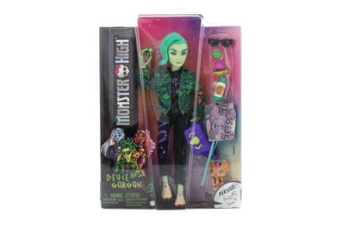 Monster High Bábika monsterka - Deuce HHK56