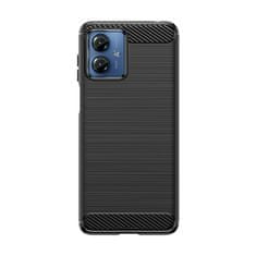 IZMAEL Puzdro Carbon Bush TPU pre Motorola Moto G14 - Čierna KP28568