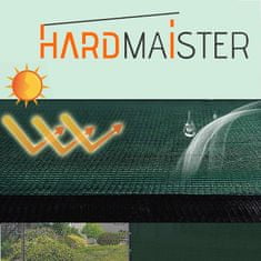 Hardmaister Tieniace Pletivo Na Plot Plot 90% 1,5X50 Grafit +Uv