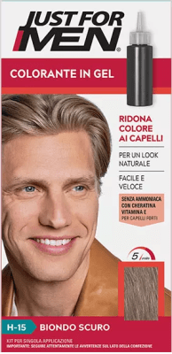 Just For Men H-15 Farebný gél na vlasy Tmavá blond