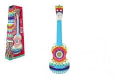 Teddies Gitara/ukulele plast 55cm s trsátkom farebná