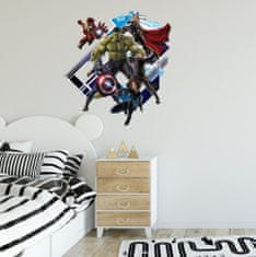 PIPPER. Samolepka na stenu "Avengers 2" 60x60 cm