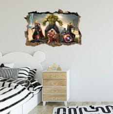 PIPPER. Samolepka na stenu "Avengers 3" 70x50 cm