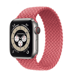 Bomba Nylonový elastický remienok na Apple Watch WD112BLACK_SIZE-L-38-40MM4