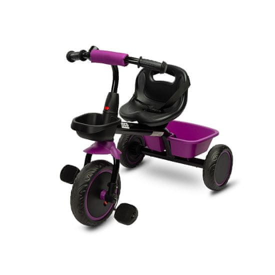 TOYZ Detská trojkolka LOCO purple