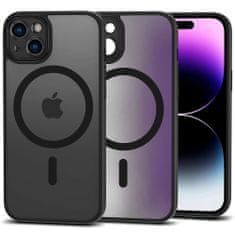 Tech-protect Magmat Cam MagSafe kryt na iPhone 15, čierny