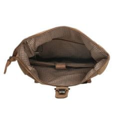 Hide & Stitches Hnedý kožený ruksak na notebook „Ellegance“