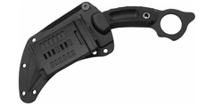 CRKT CR-2630 DU HOC BLACK bojový nôž/karambit 12,9 cm, celočierny, G10, puzdro