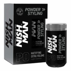 NISHMAN Púder na vlasy Powder extra volume P0, 20 g