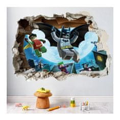 PIPPER. Samolepka na stenu "LEGO - Batman" 50x70 cm