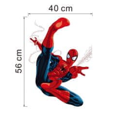 PIPPER. Samolepka na stenu "Spider-man 5" 40x56 cm