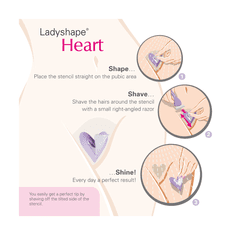 Ladyshape - Bikini Shaping Tool Heart