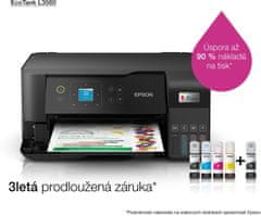 Epson EcoTank L3560, tankový systém (C11CK58403)