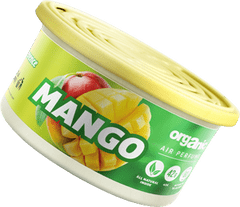 Natural Fresh Vôňa do auta Organic plechovka s viečkom Mango 42 g