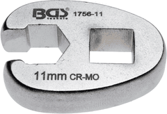 BGS technic Kľúč plochý otvorený 3/8", 17 mm - BGS 1756-17