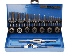 Autonar czech Závitníky a závitové očká M3-M12 HSS, súprava 32 dielov - BGS 901