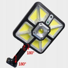 Popron.cz Venkovní solární LED lampa se senzorem 600W - 235 COB LED