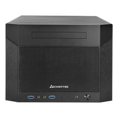 Chieftec Mini ITX CN-01B Pro Cube mini / 2x USB 3.0 / čierny