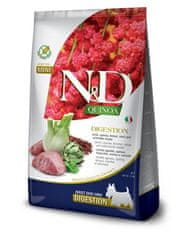 Avéne N&D dog QUINOA (GF) adult mini,digestion, lamb granule pre psy 800g