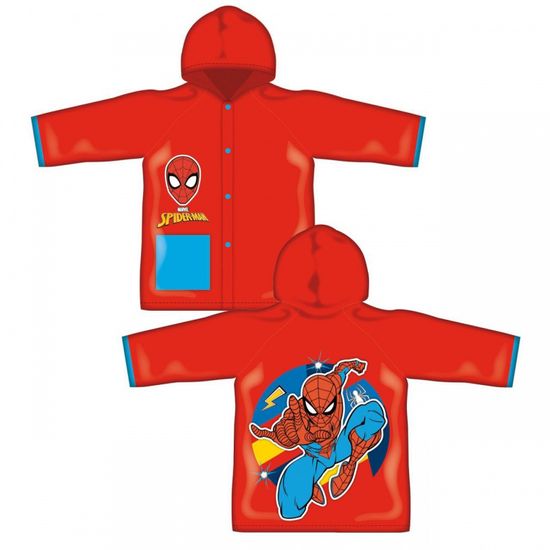 Arditex Detský pršiplášť SPIDERMAN, SM15532 4 roky (104cm)