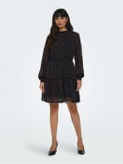 ONLY Dámske šaty ONLISABELLA Regular Fit 15308982 Black (Veľkosť M)