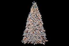 LAALU Vianočný stromček DELUXE Viola 270 cm s inteligentným LED osvetlením so stojanom