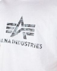 Alpha Industries  Tričko s krátkym rukávom 3D Camo Logo T Biela 2XL