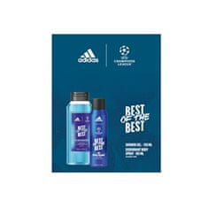 Adidas UEFA Best Of The Best - sprchový gel 250 ml + deodorant ve spreji 150 ml