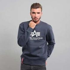 Alpha Industries  Pánska Mikina Basic Sweater-C Čierna 3XL