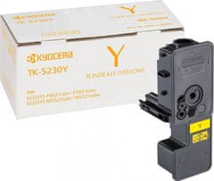 Kyocera Kyocera toner TK-5230Y, pro M5521cdn/cdw, P5021cdn/cdw, žlutý, 2200 stran
