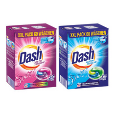 Dash ALPEN FRISCHE + COLOR FRISCHE kapsule na pranie 2x60 ks DE