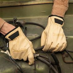 Makita Kožené ochranné pracovné rukavice BHP 9-L P-84632