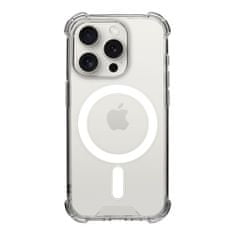 Tactical Zadný kryt MagForce Plyo pre Apple iPhone 15 Pro Transparent