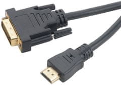 Akasa kábel DVI-D - HDMI, 2m