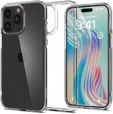 Spigen ochranný kryt Ultra Hybrid pro Apple iPhone 15 Pro Max, čirá