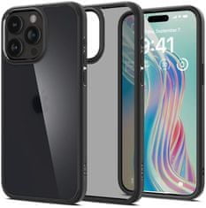 Spigen ochranný kryt Ultra Hybrid pro Apple iPhone 15 Pro, čierna