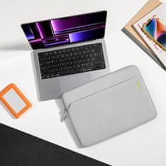 obal na MacBook Air 13"/ MacBook Pro 14" Sleeve, světle šedá