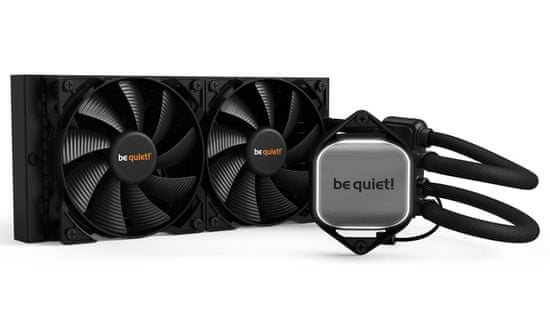 Be quiet! Pure Loop vodný chladič CPU 240mm / 2x120mm / Intel 1200/1700 / 2066 / 1150/1151/1155 / 2011(-3) / AMD AM4/AM3