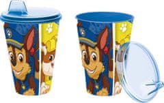 Paw Patrol KELÍMEK S PIETKOM 430 ML, PLAST, MODRÁ